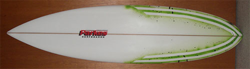 Area Pin Tail Surfboard