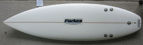 Rounded Square Tail Surfboard