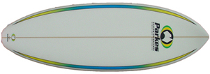 4 FIN ROUNDED SQUARETAIL KNEEBOARD