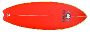 FOUR FIN FISH TAIL KNEEBOARD